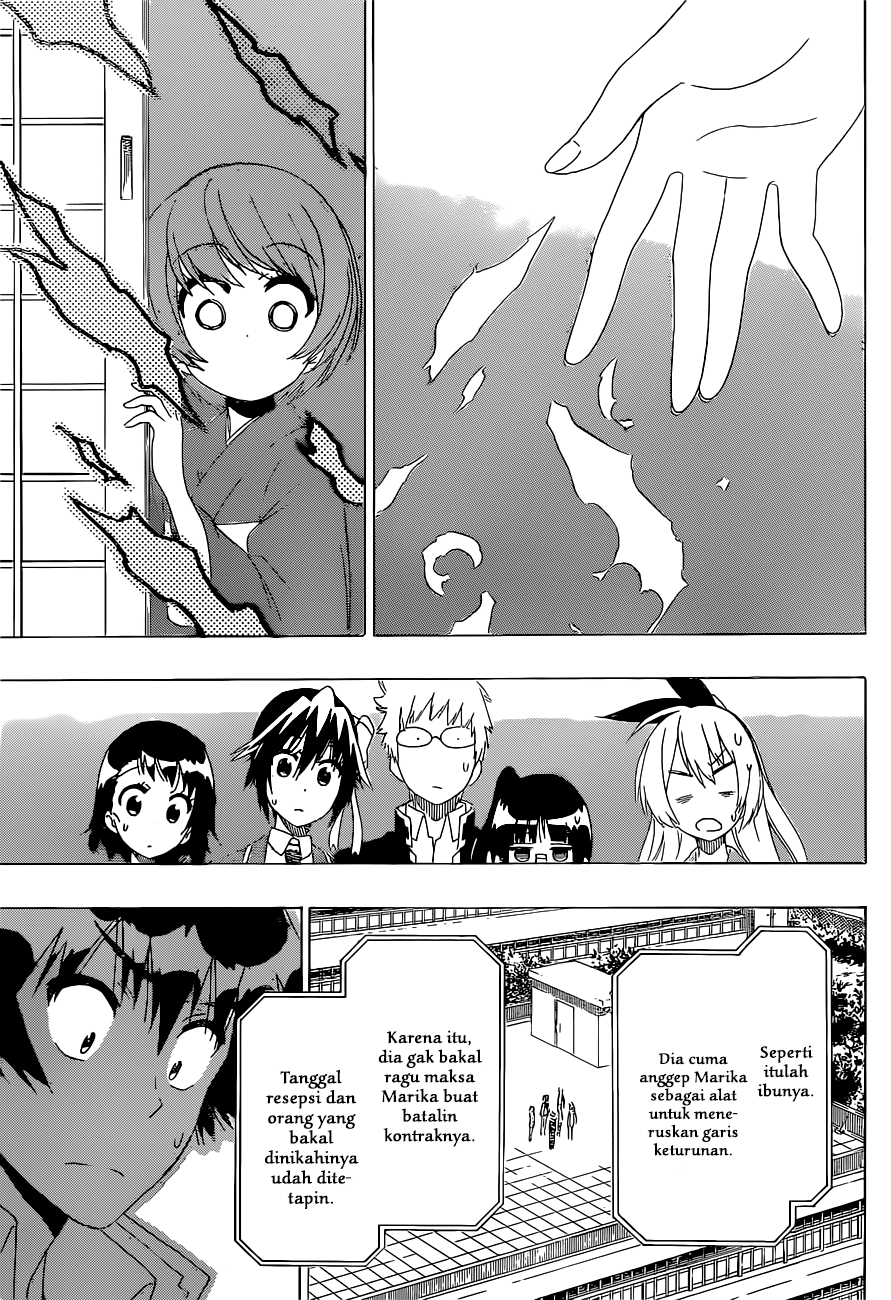 Nisekoi Chapter 182 - halaman 9