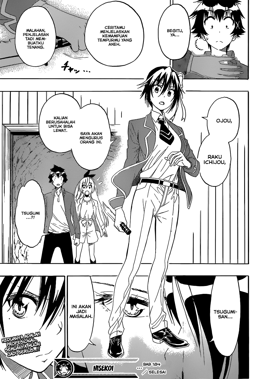 Nisekoi Chapter 184 - halaman 19