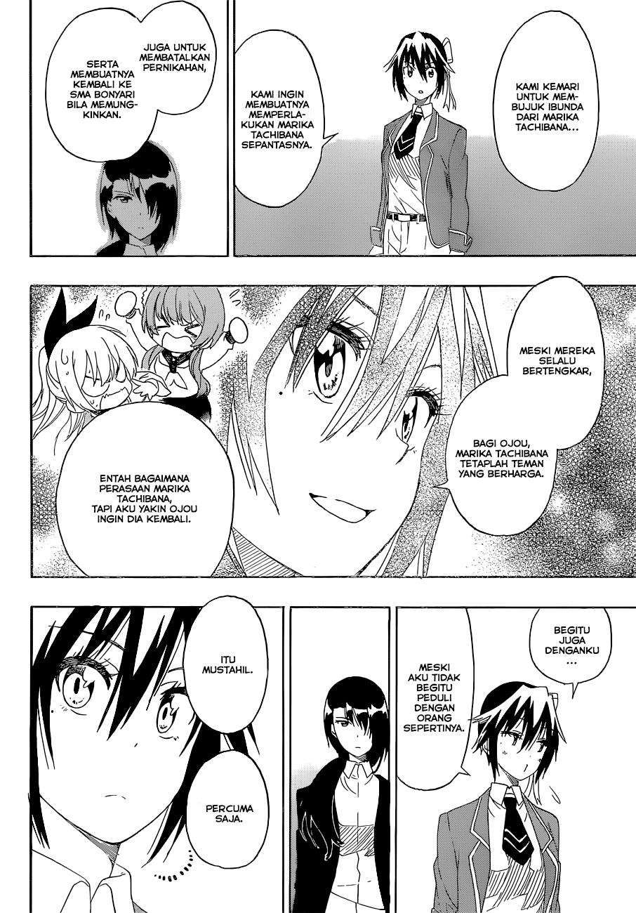 Nisekoi Chapter 185 - halaman 14