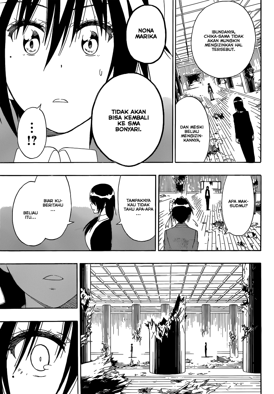 Nisekoi Chapter 185 - halaman 15
