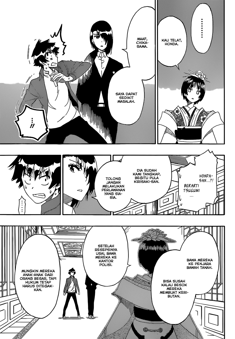 Nisekoi Chapter 186 - halaman 17