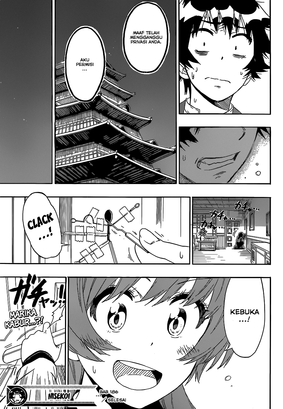 Nisekoi Chapter 186 - halaman 19