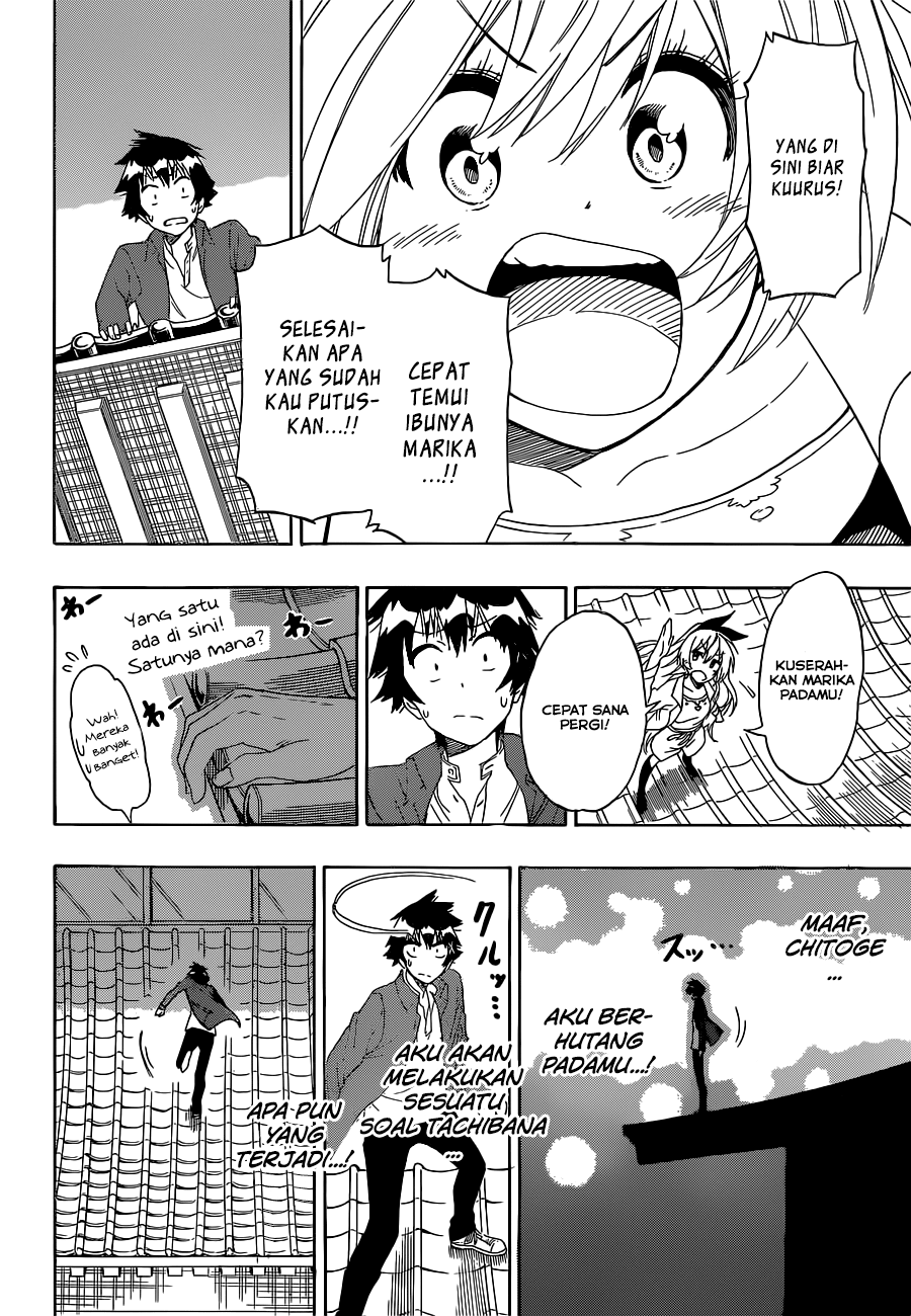Nisekoi Chapter 186 - halaman 6