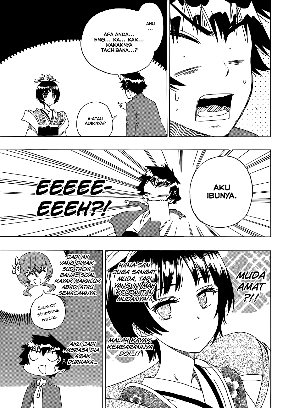 Nisekoi Chapter 186 - halaman 9