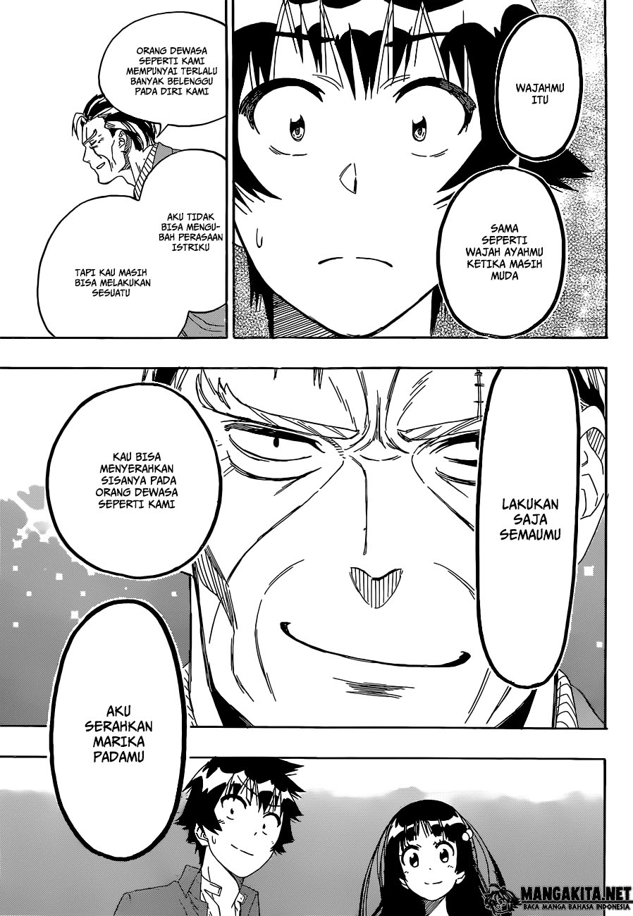 Nisekoi Chapter 187 - halaman 18
