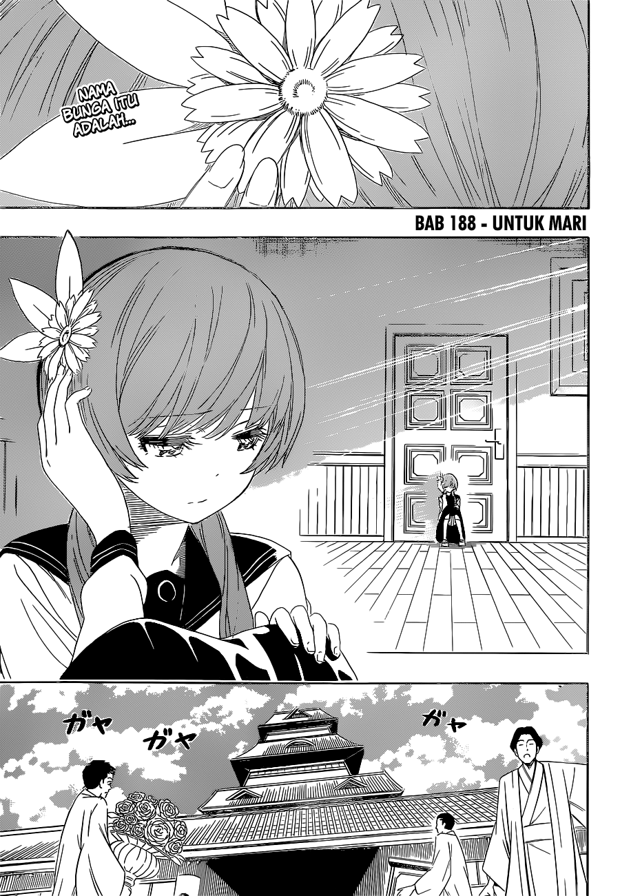Nisekoi Chapter 188 - halaman 3