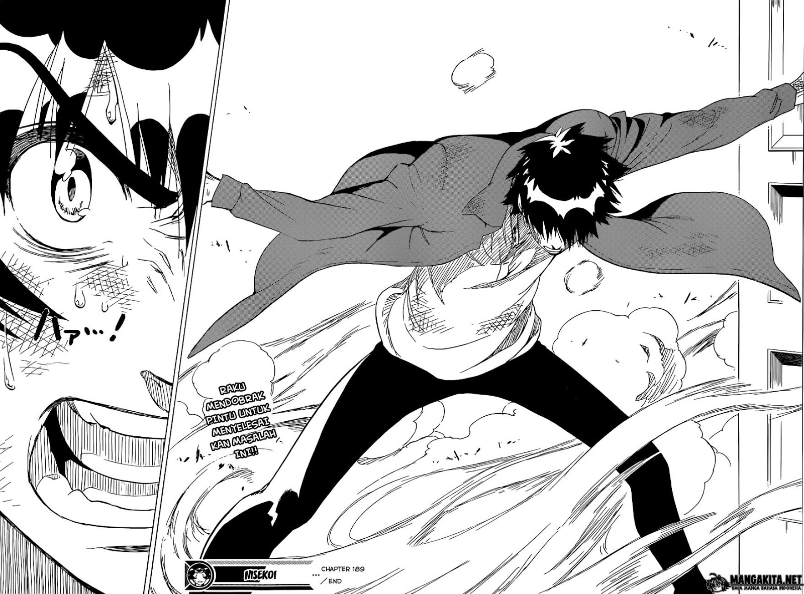 Nisekoi Chapter 189 - halaman 19