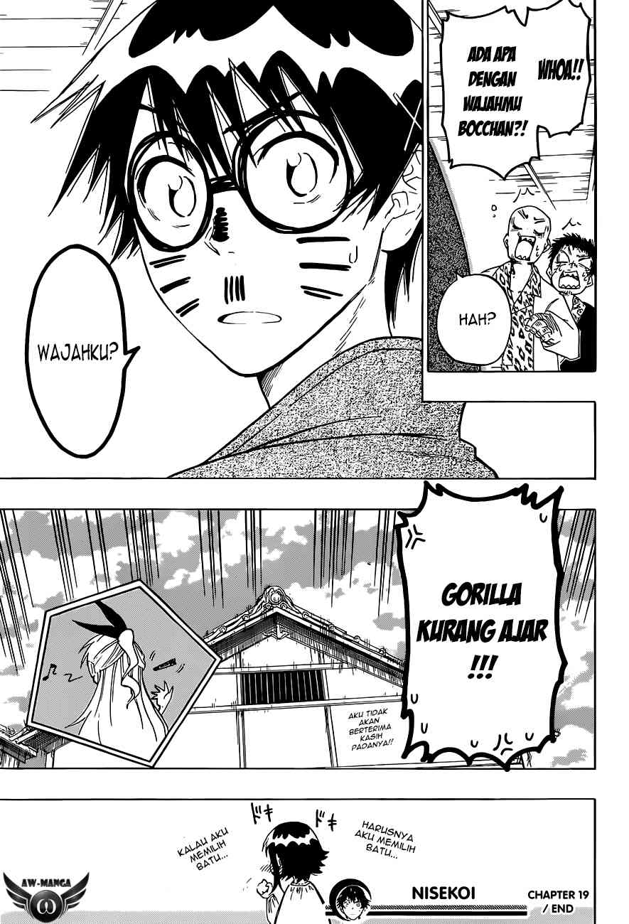 Nisekoi Chapter 19 - halaman 23