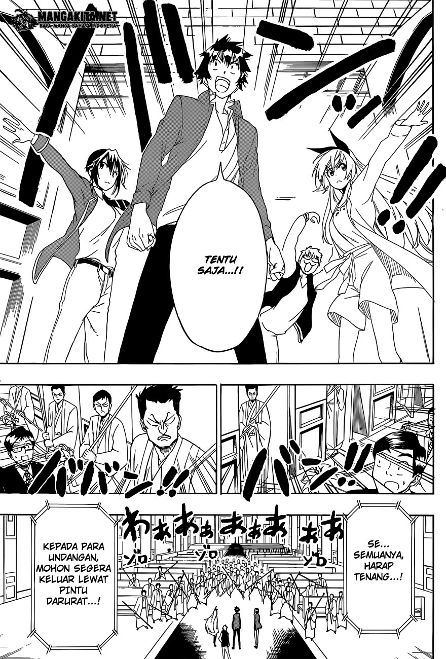 Nisekoi Chapter 190 - halaman 16