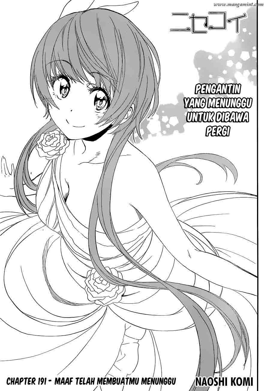 Nisekoi Chapter 191 - halaman 1