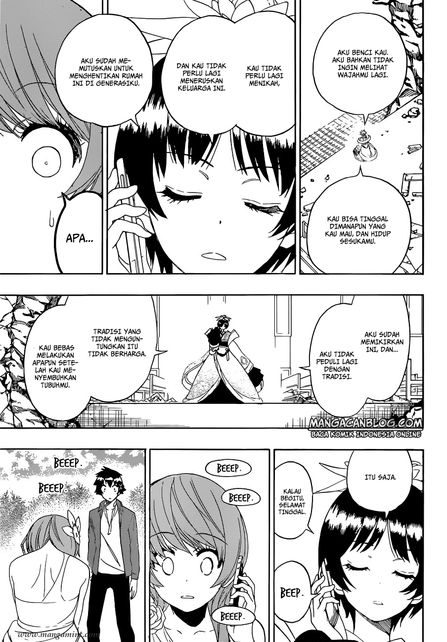 Nisekoi Chapter 194 - halaman 17
