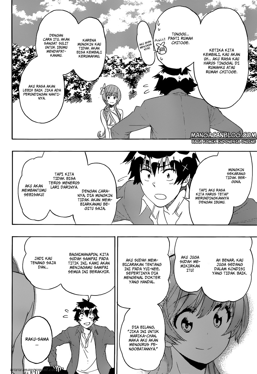 Nisekoi Chapter 194 - halaman 8