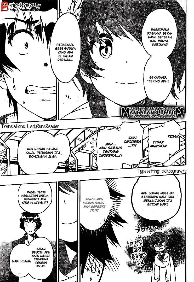 Nisekoi Chapter 195 - halaman 10
