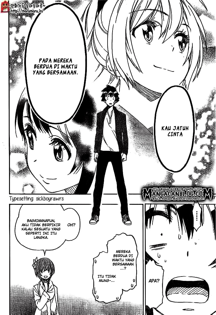 Nisekoi Chapter 195 - halaman 11
