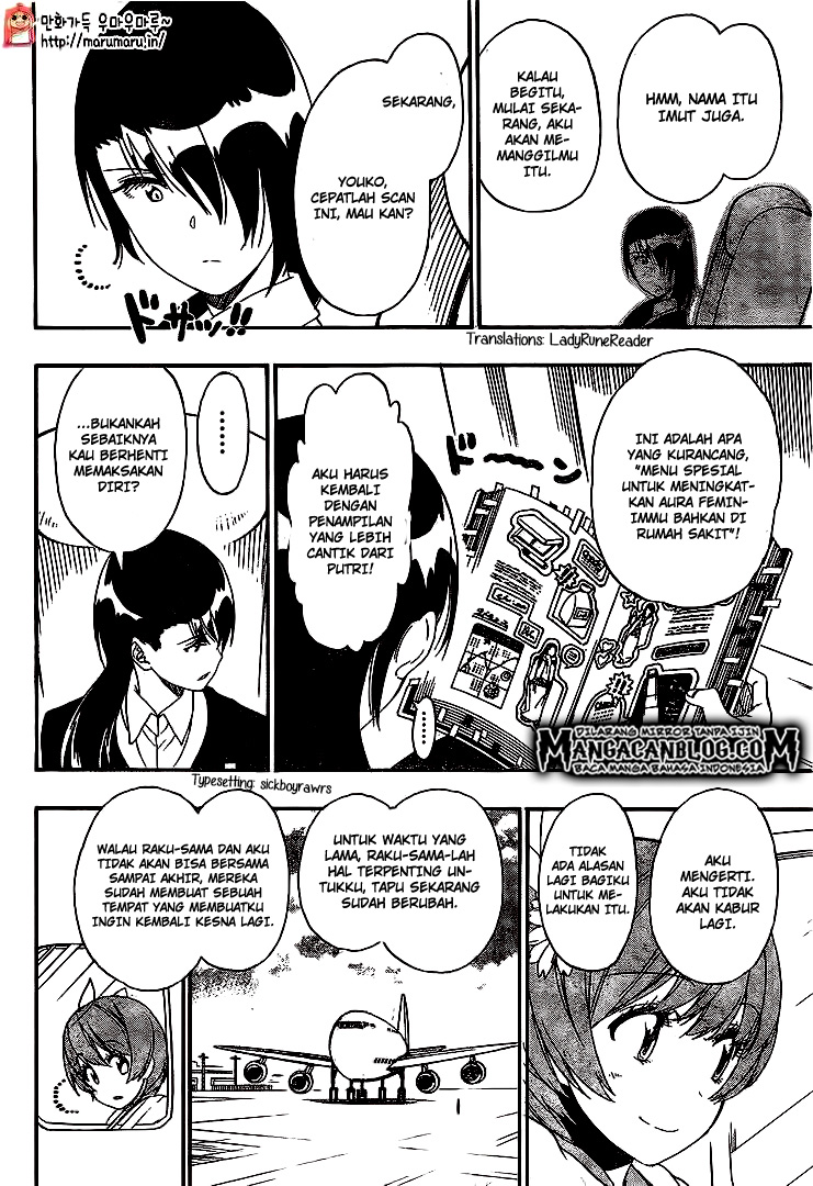 Nisekoi Chapter 195 - halaman 18
