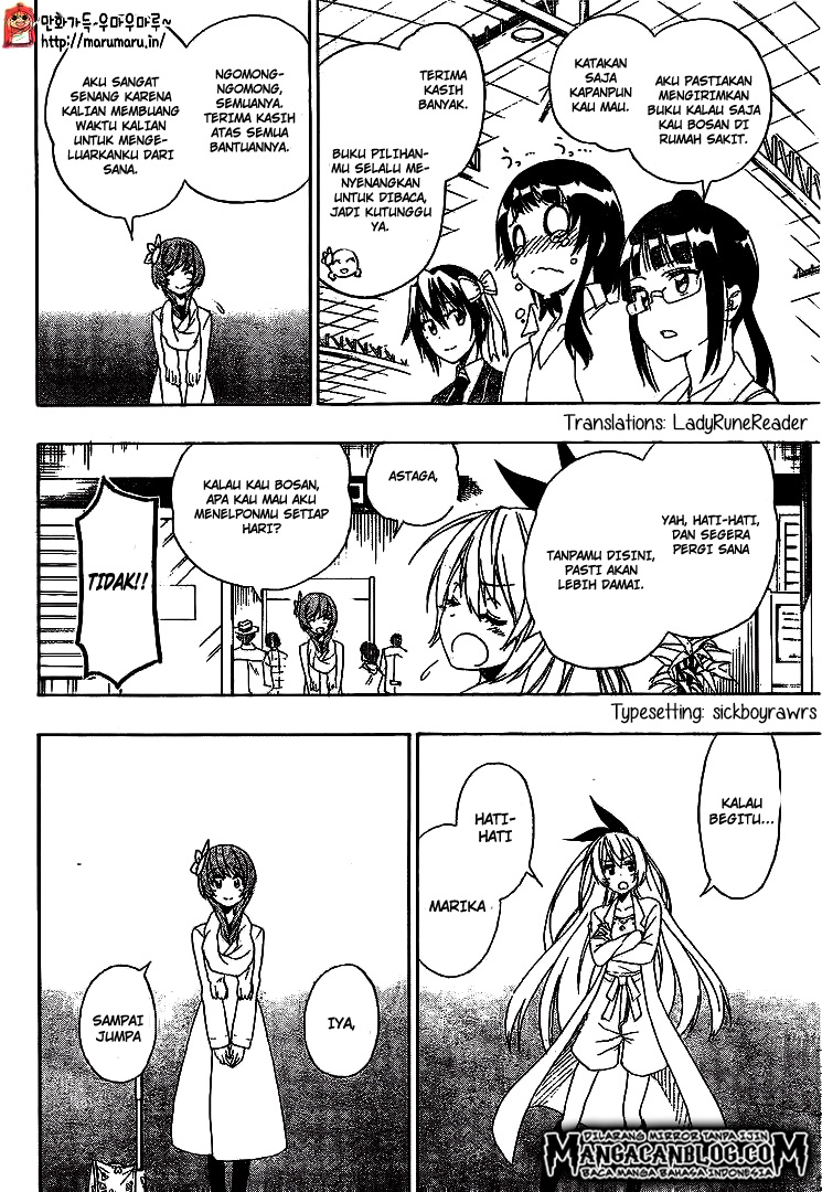 Nisekoi Chapter 195 - halaman 3