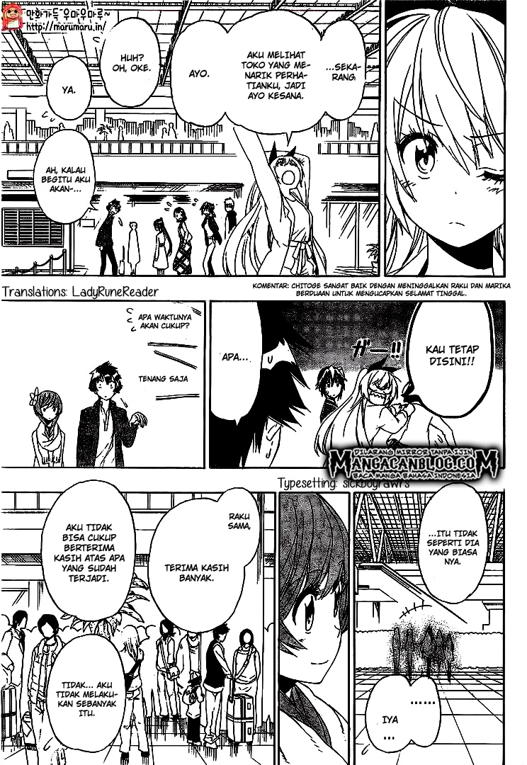 Nisekoi Chapter 195 - halaman 4