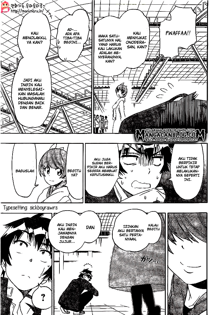 Nisekoi Chapter 195 - halaman 6