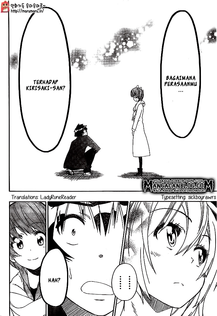 Nisekoi Chapter 195 - halaman 7