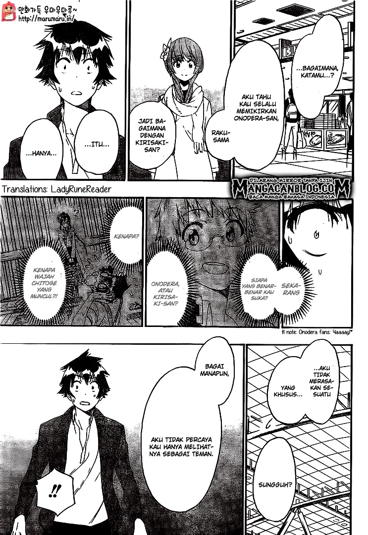 Nisekoi Chapter 195 - halaman 8