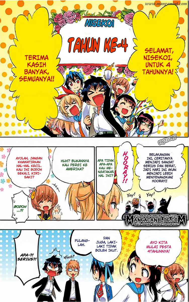 Nisekoi Chapter 196 - halaman 1