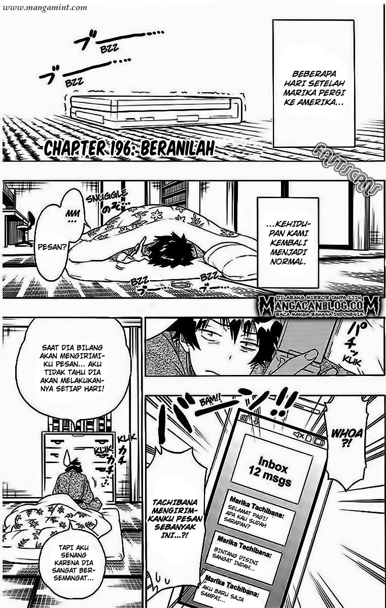 Nisekoi Chapter 196 - halaman 3