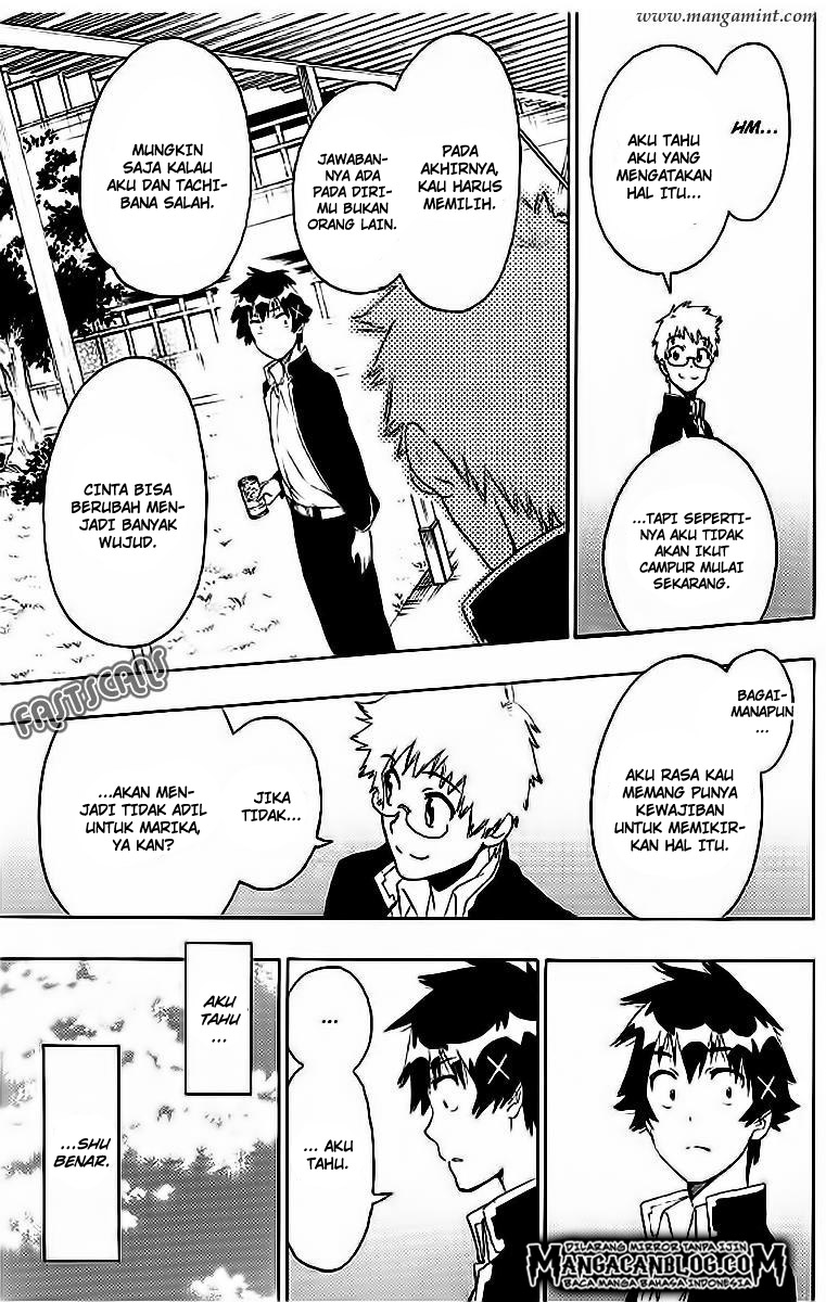 Nisekoi Chapter 196 - halaman 9
