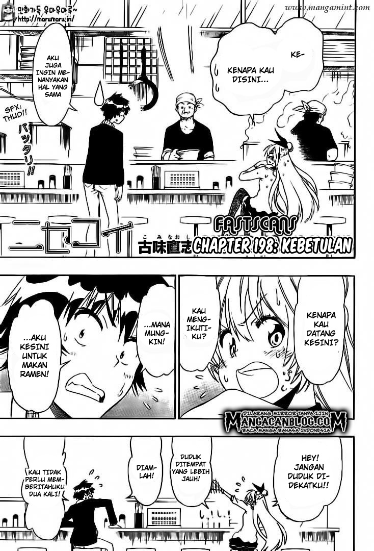 Nisekoi Chapter 198 - halaman 1