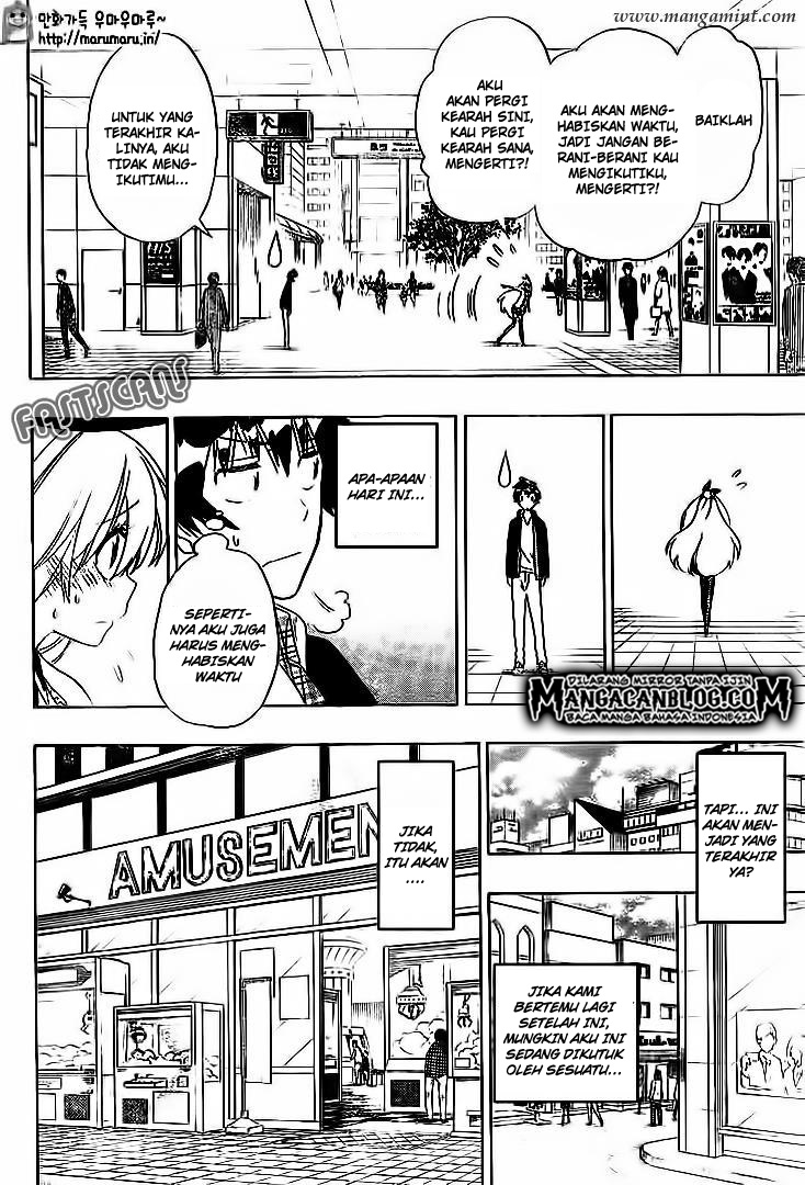 Nisekoi Chapter 198 - halaman 8