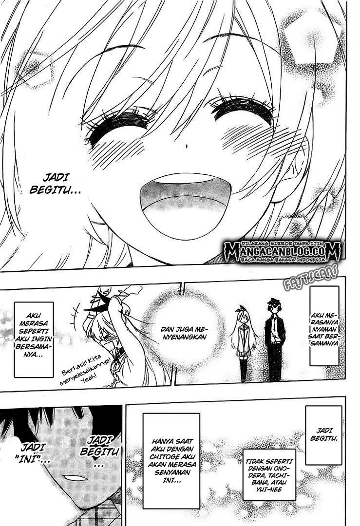 Nisekoi Chapter 199 - halaman 17