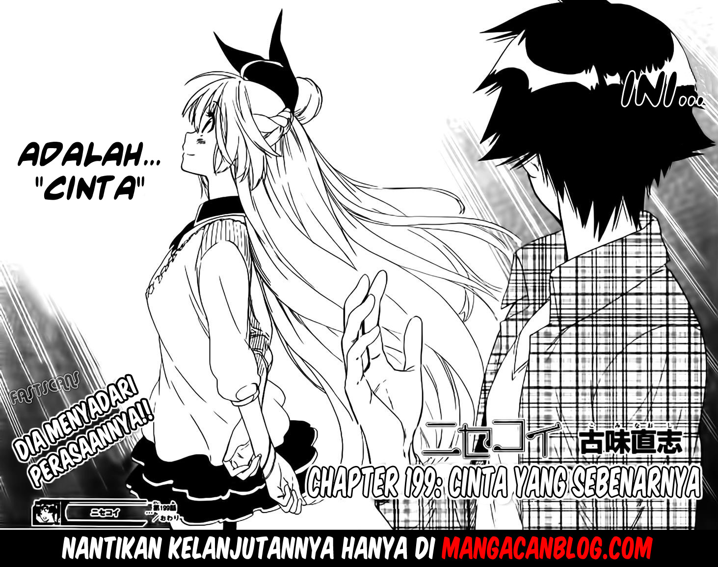 Nisekoi Chapter 199 - halaman 18
