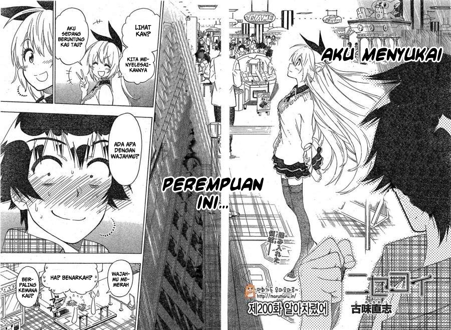 Nisekoi Chapter 200 - halaman 2