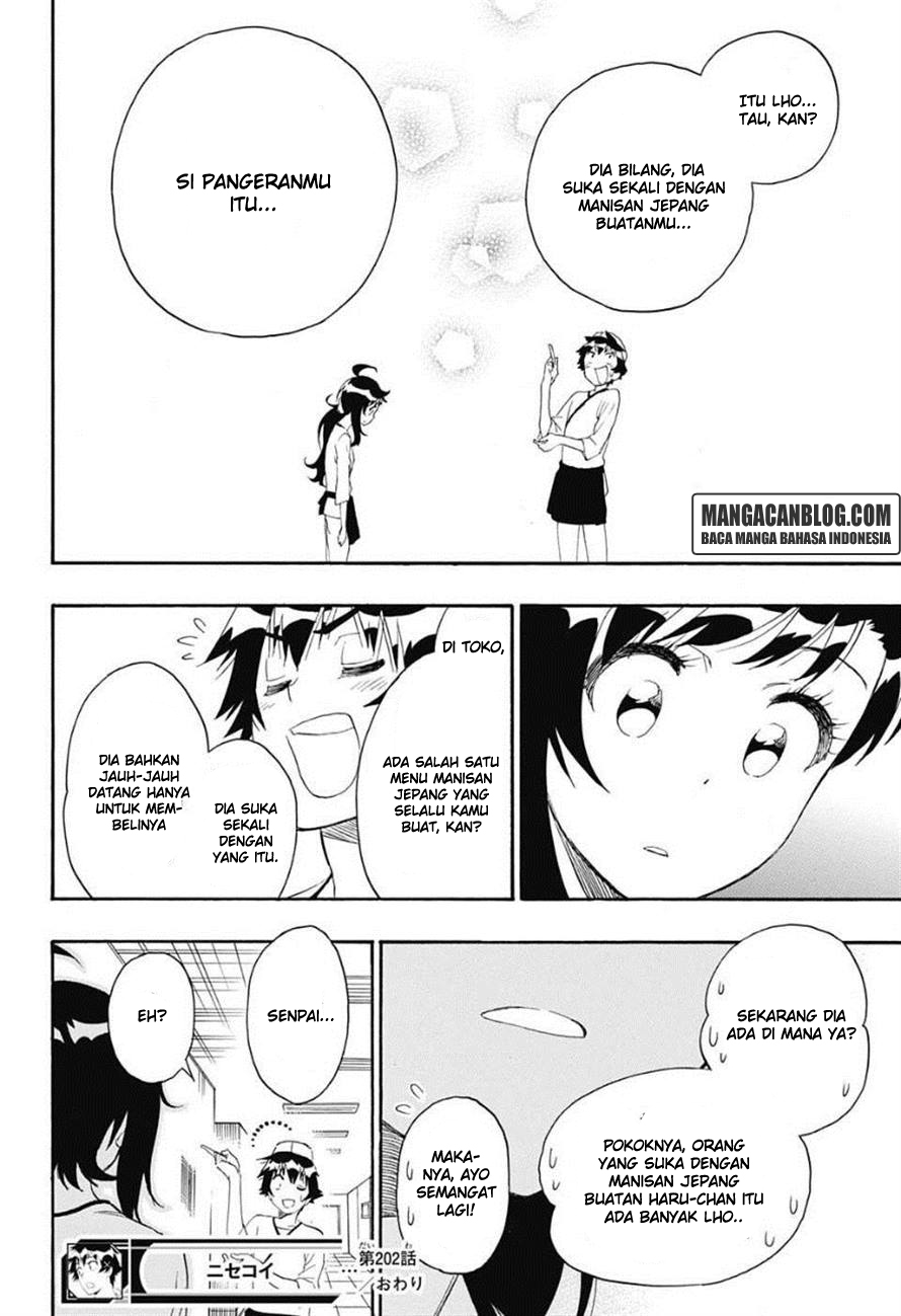 Nisekoi Chapter 202 - halaman 19