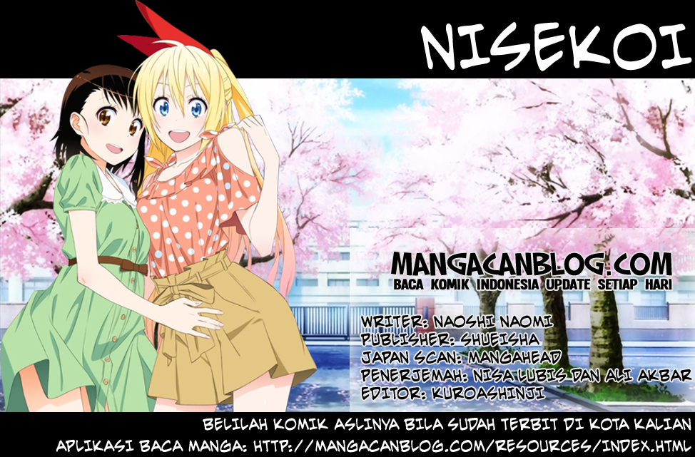 Nisekoi Chapter 202 - halaman 2