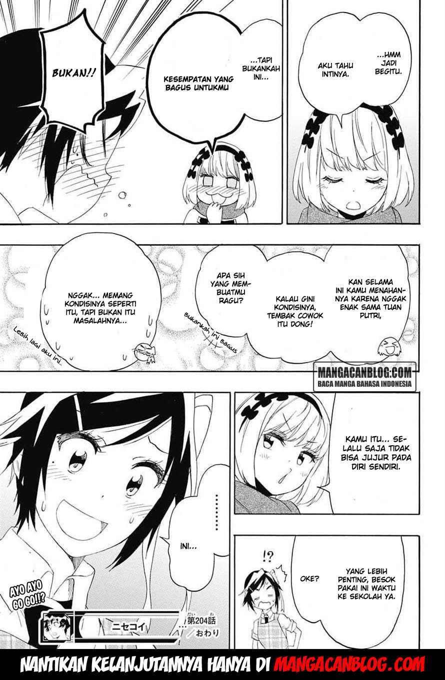 Nisekoi Chapter 204 - halaman 20