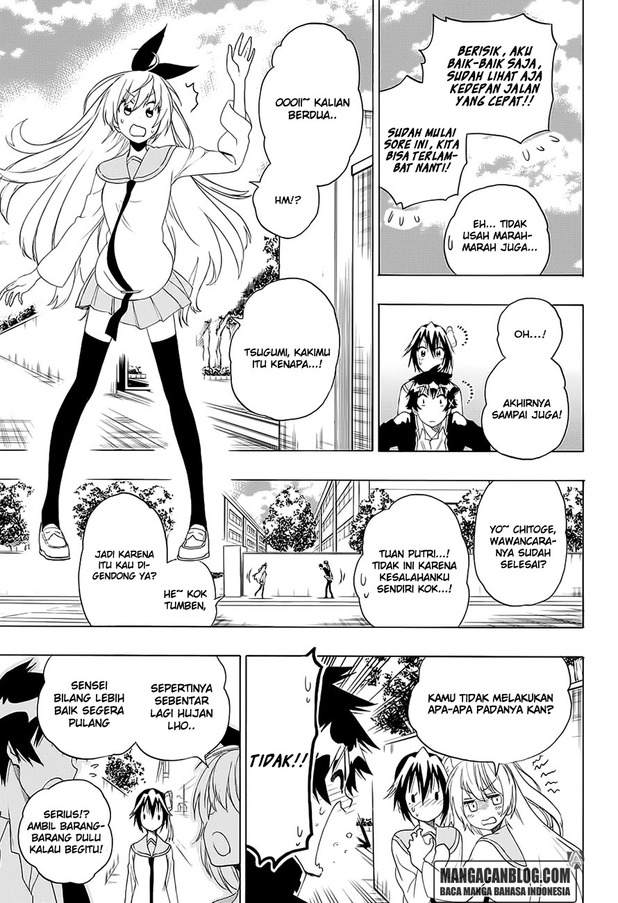 Nisekoi Chapter 206 - halaman 5