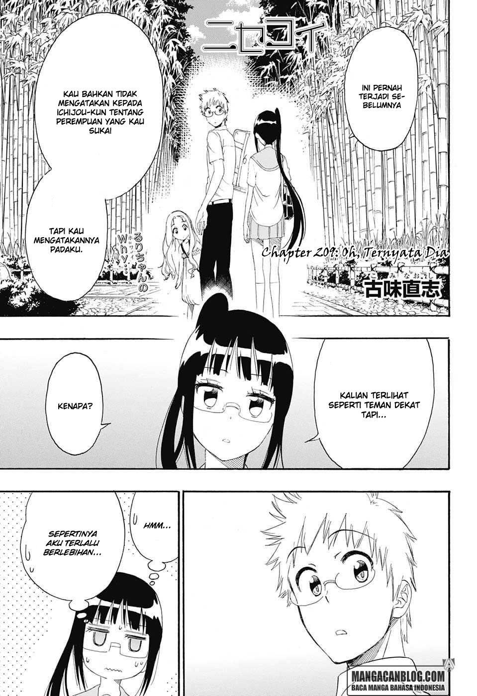Nisekoi Chapter 209 - halaman 1