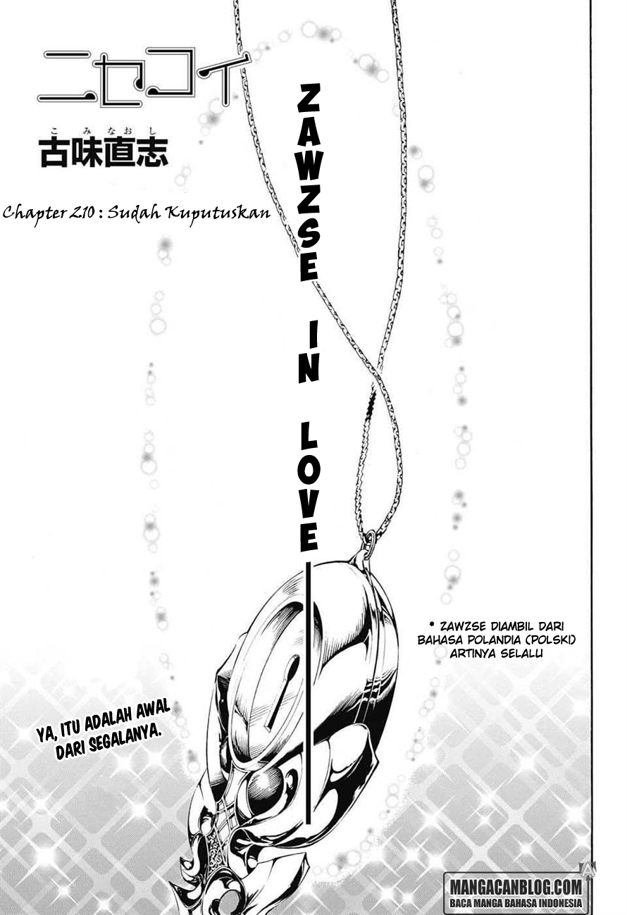 Nisekoi Chapter 210 - halaman 1