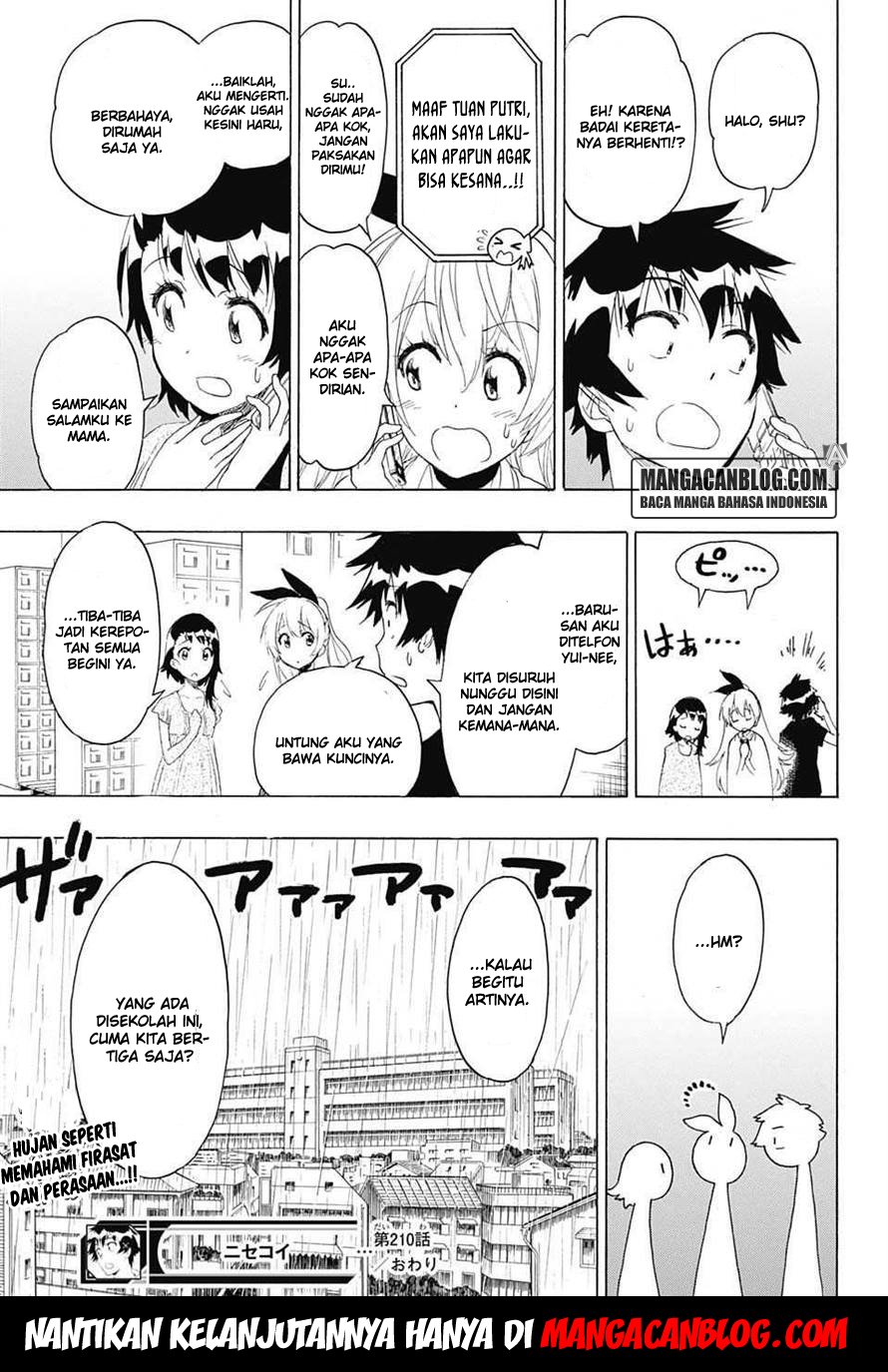 Nisekoi Chapter 210 - halaman 20