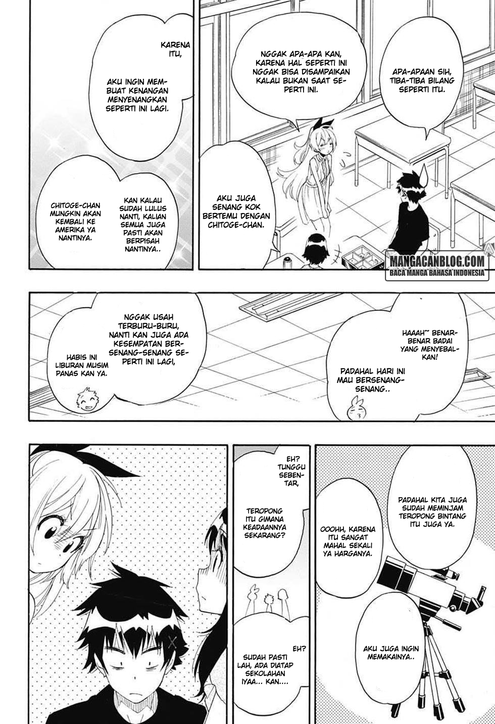 Nisekoi Chapter 211 - halaman 8