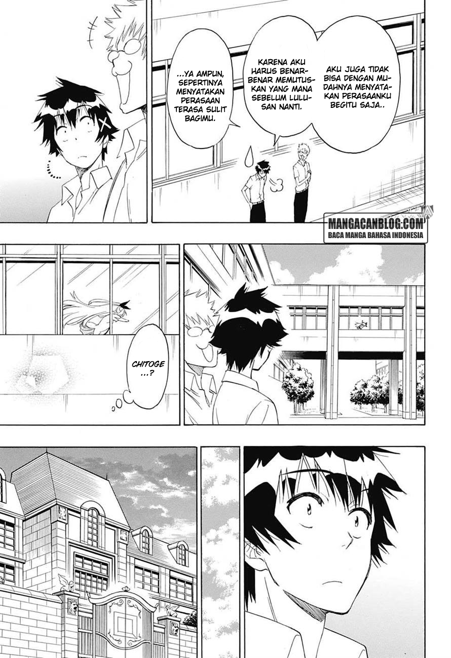 Nisekoi Chapter 212 - halaman 14