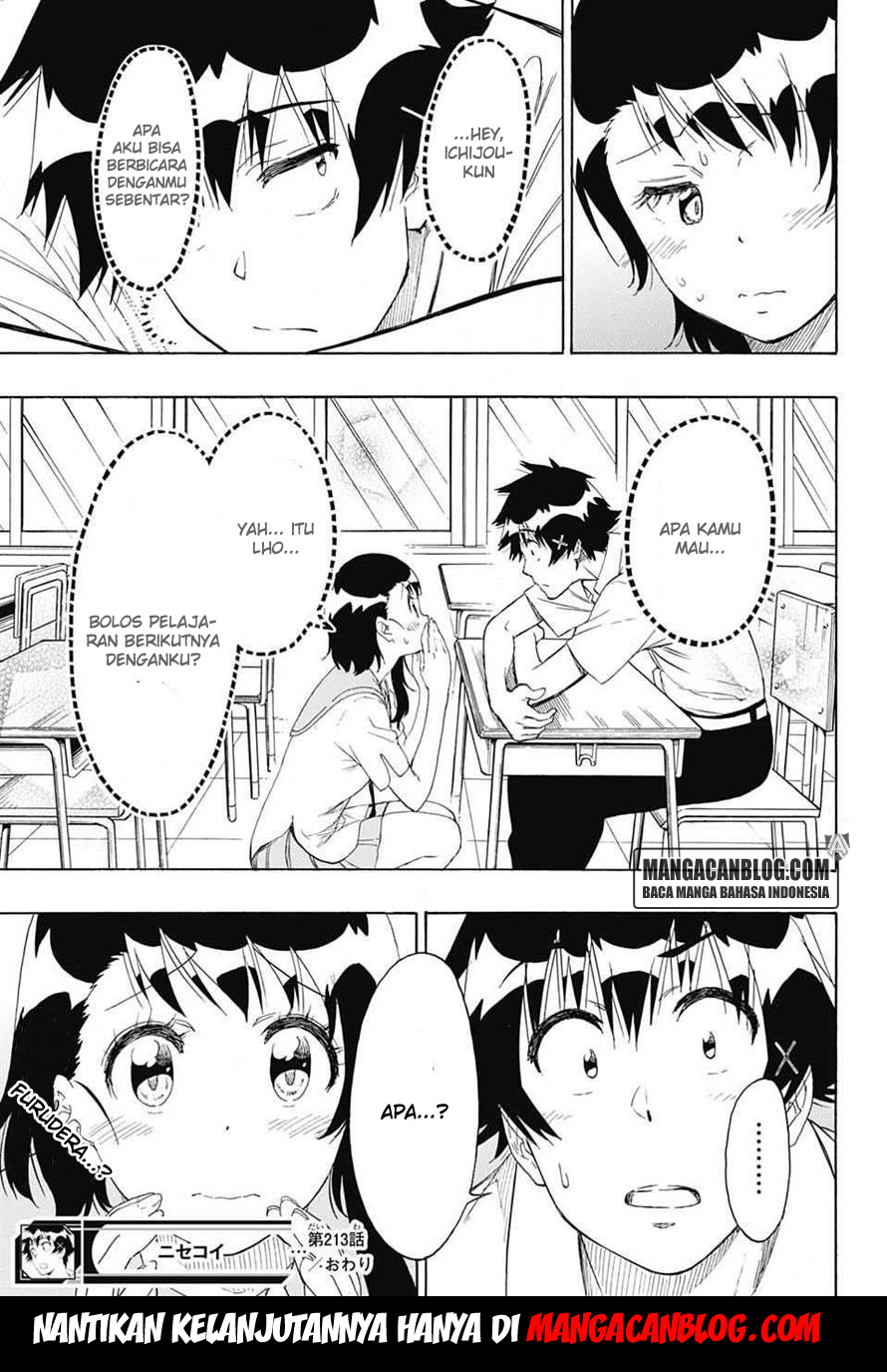 Nisekoi Chapter 213 - halaman 20