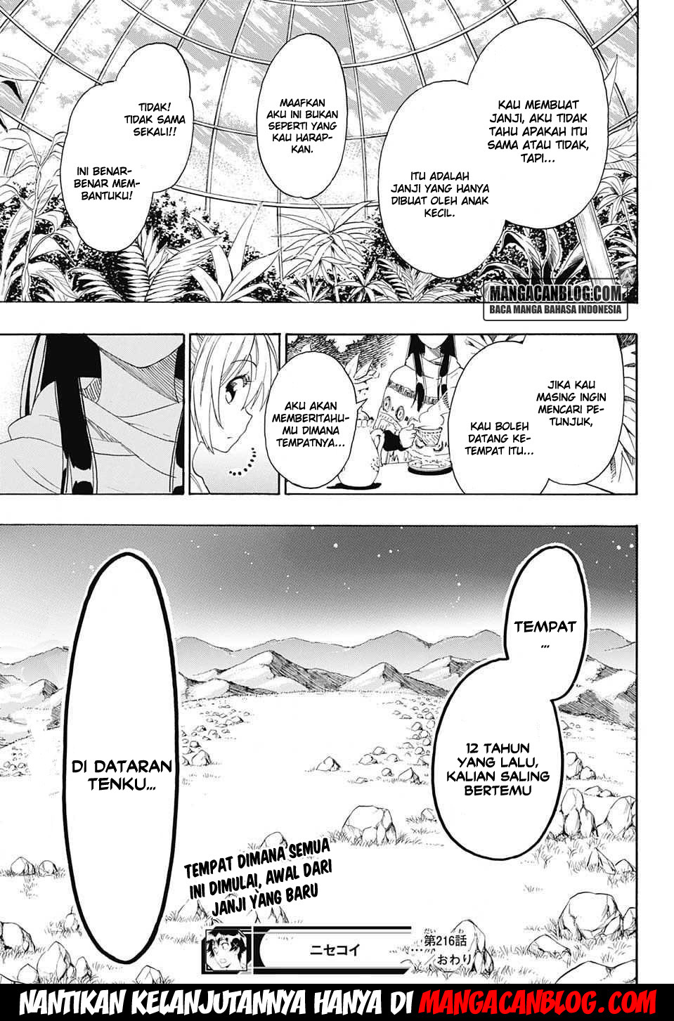 Nisekoi Chapter 216 - halaman 19