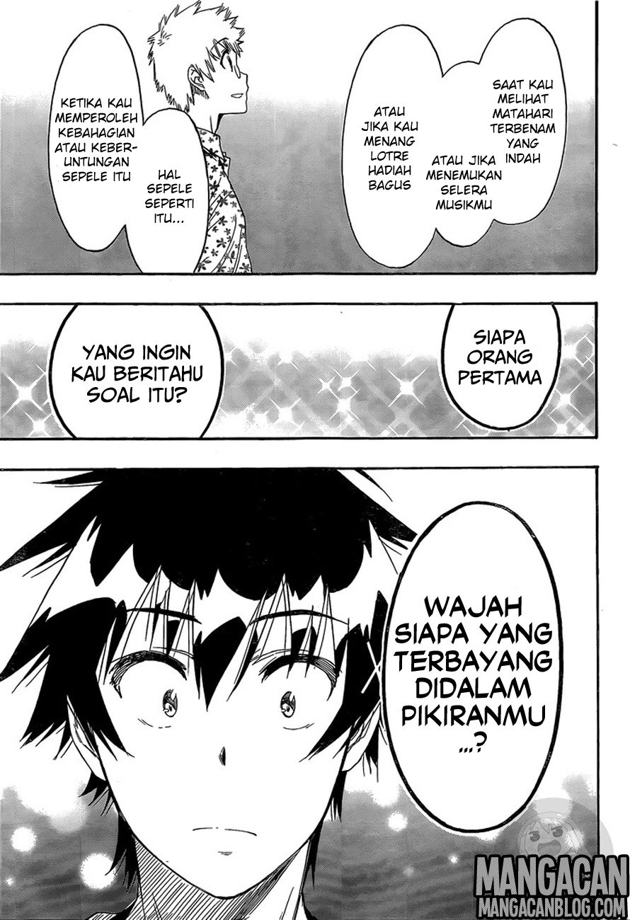 Nisekoi Chapter 217 - halaman 10