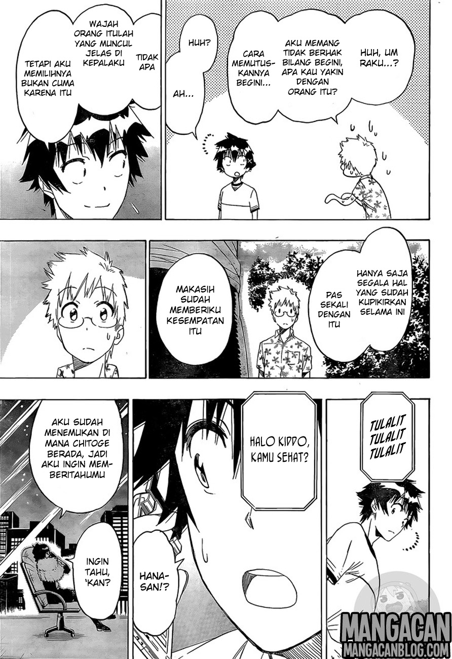 Nisekoi Chapter 217 - halaman 13
