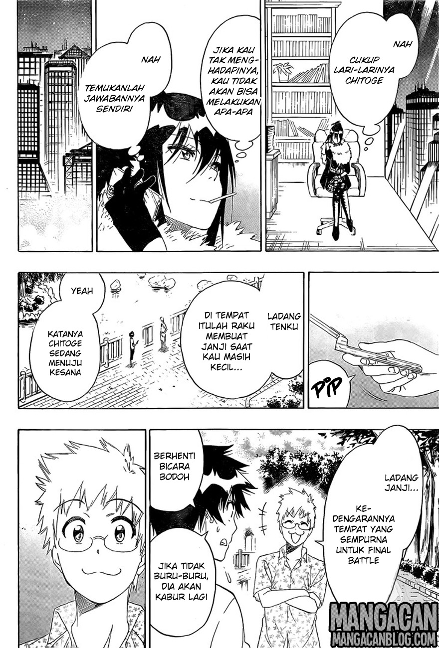 Nisekoi Chapter 217 - halaman 14