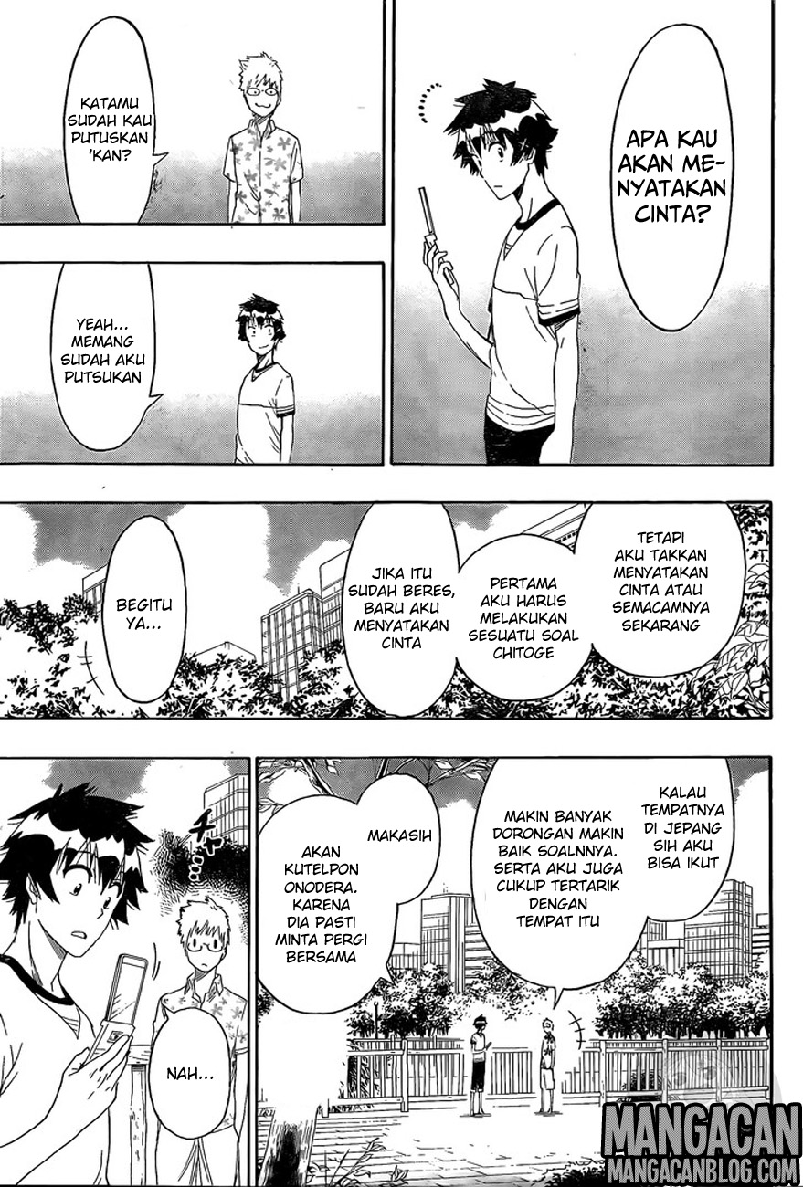 Nisekoi Chapter 217 - halaman 15