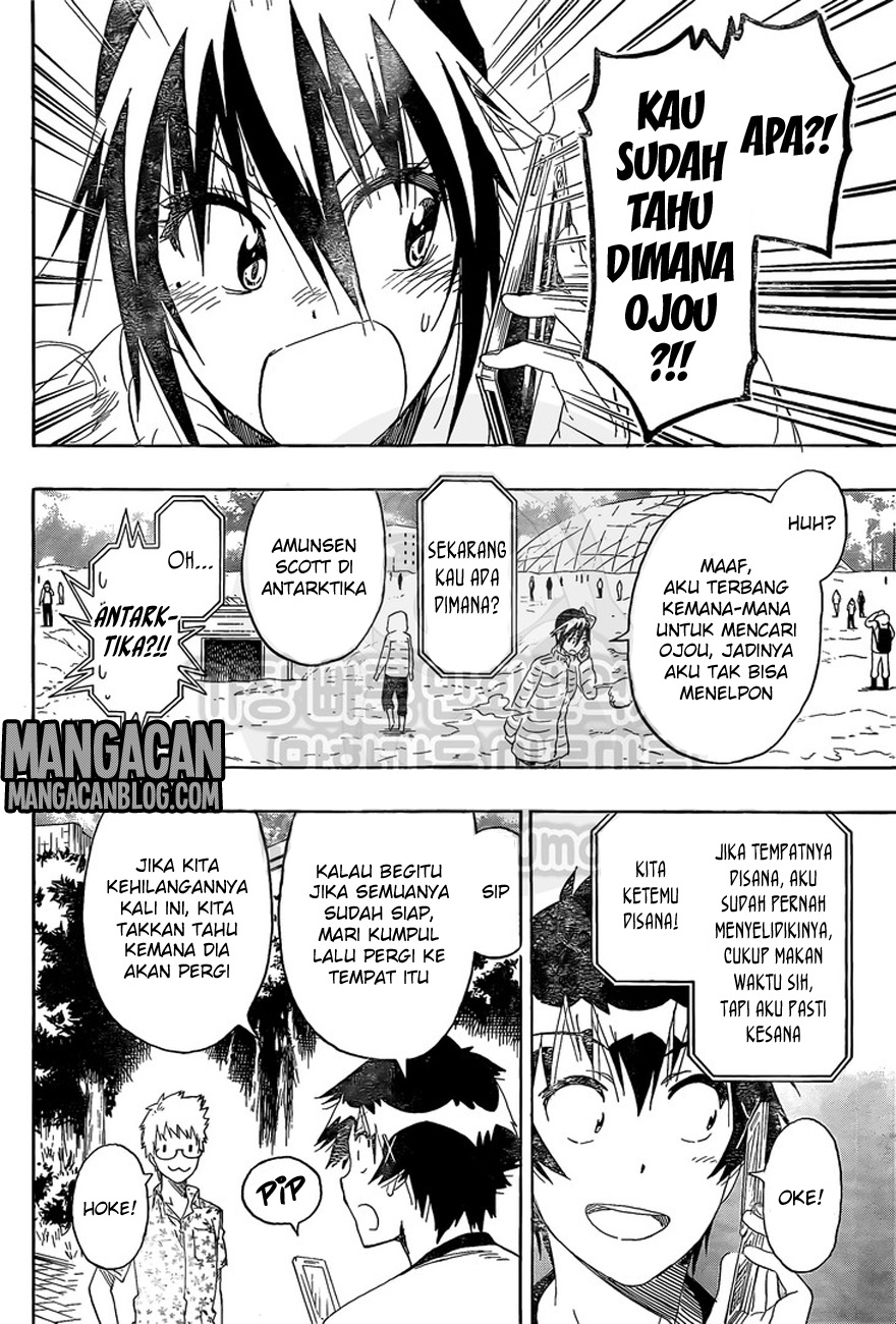 Nisekoi Chapter 217 - halaman 16