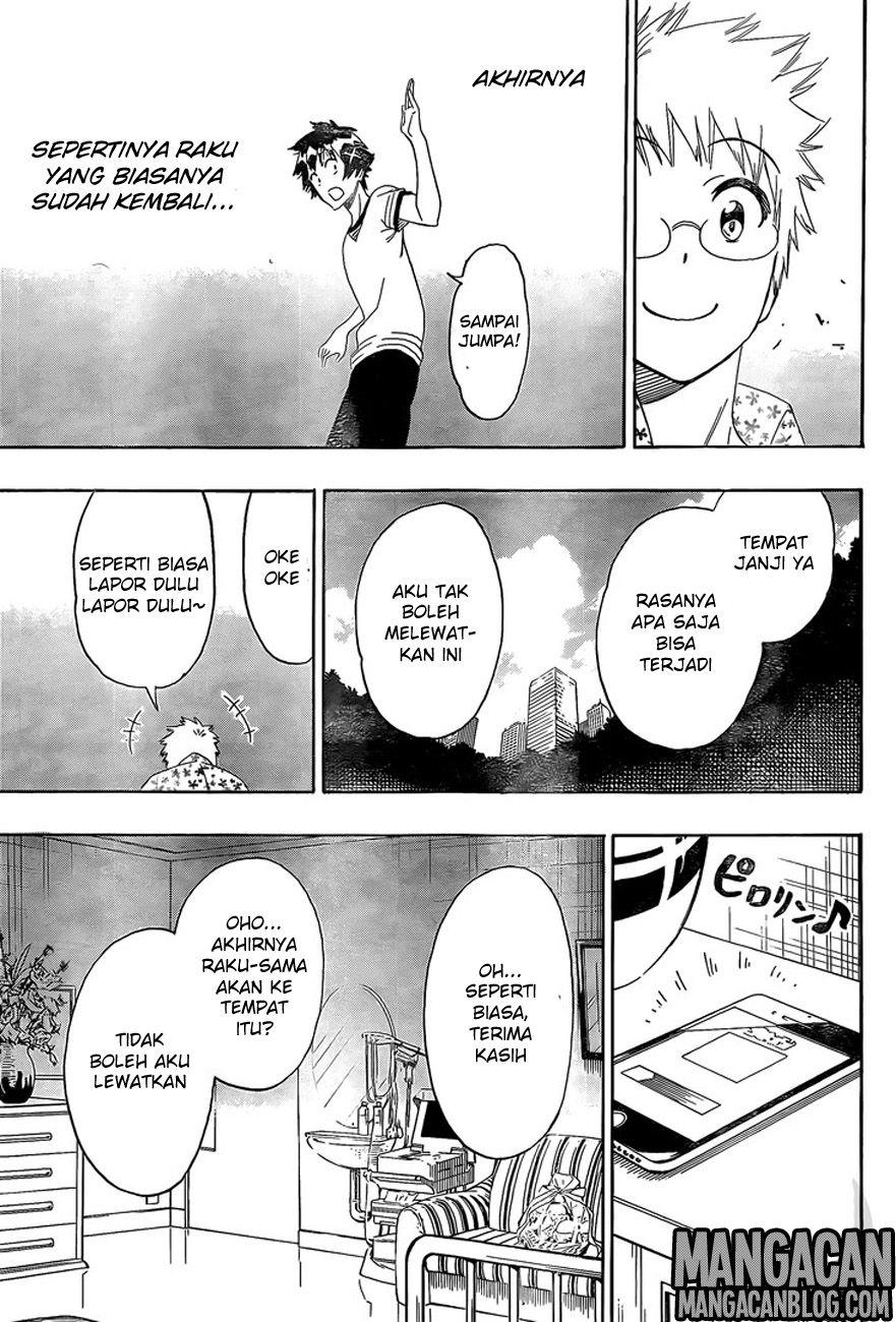 Nisekoi Chapter 217 - halaman 17