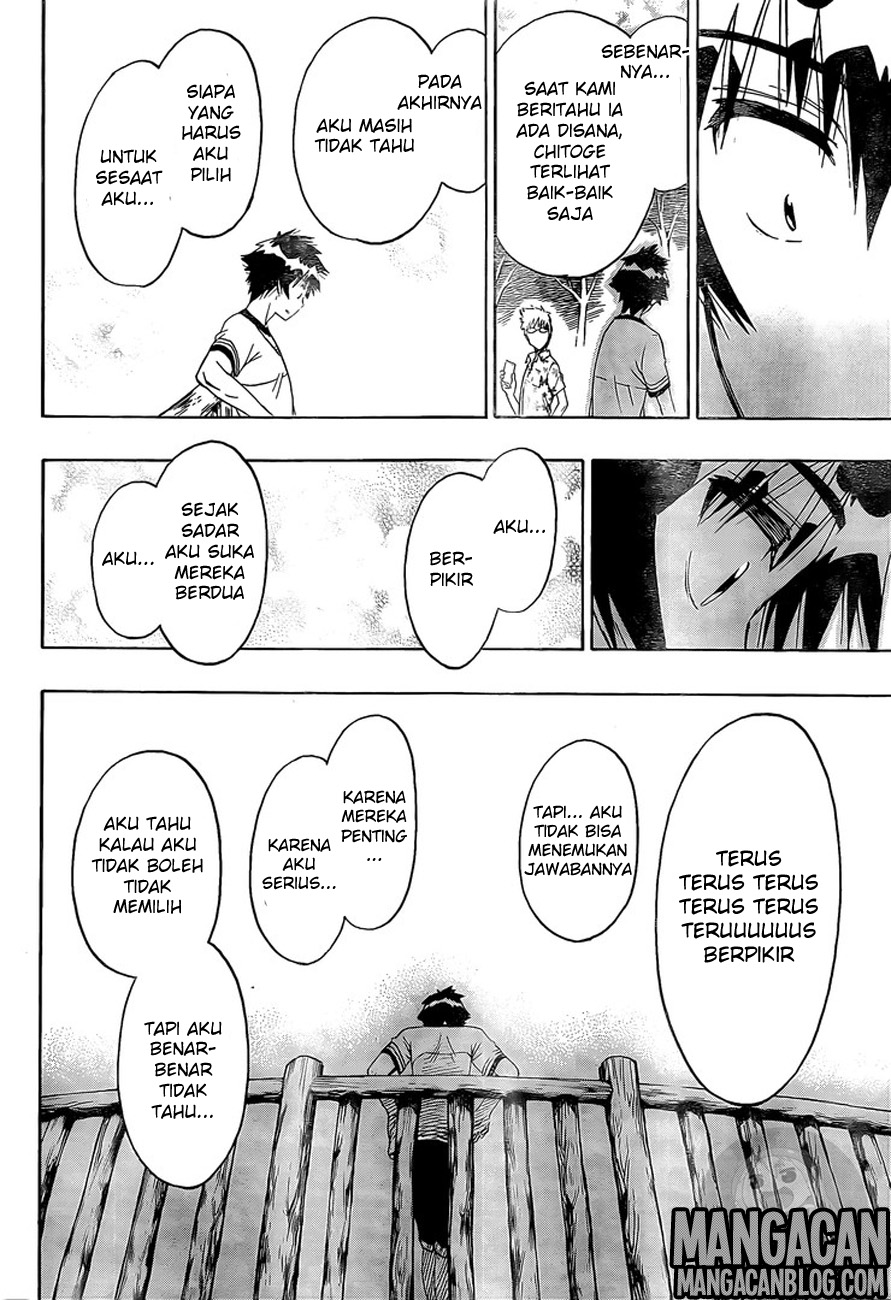 Nisekoi Chapter 217 - halaman 7